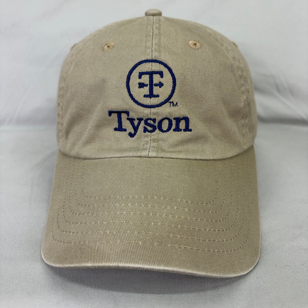 Continental Tyson Foods Hat Baseball Cap Mens OSFM Tan Embroidered Logo